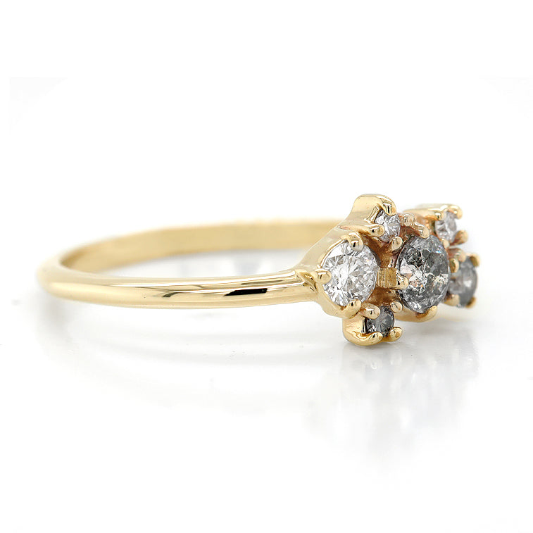 Eva Cluster ring | diamond