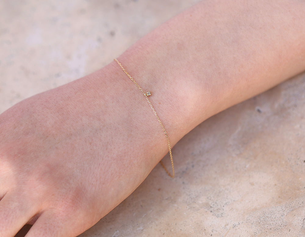 Faye Bracelet | white diamond