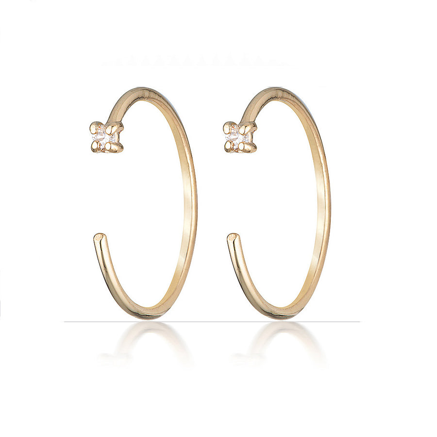 Theresa earrings II | diamond