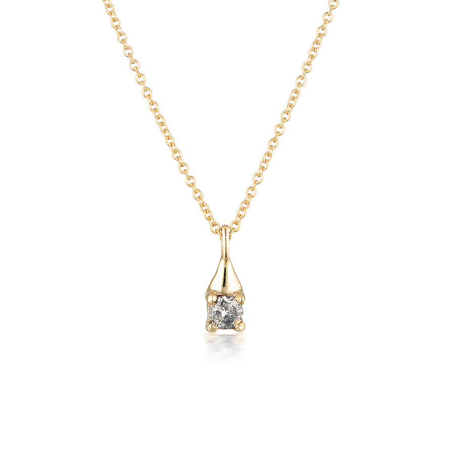 Charlotte necklace II | Salt & Pepper diamond