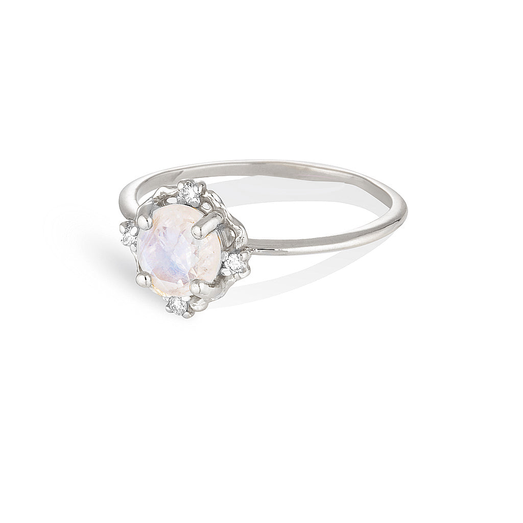 ADRIA | moonstone & diamonds
