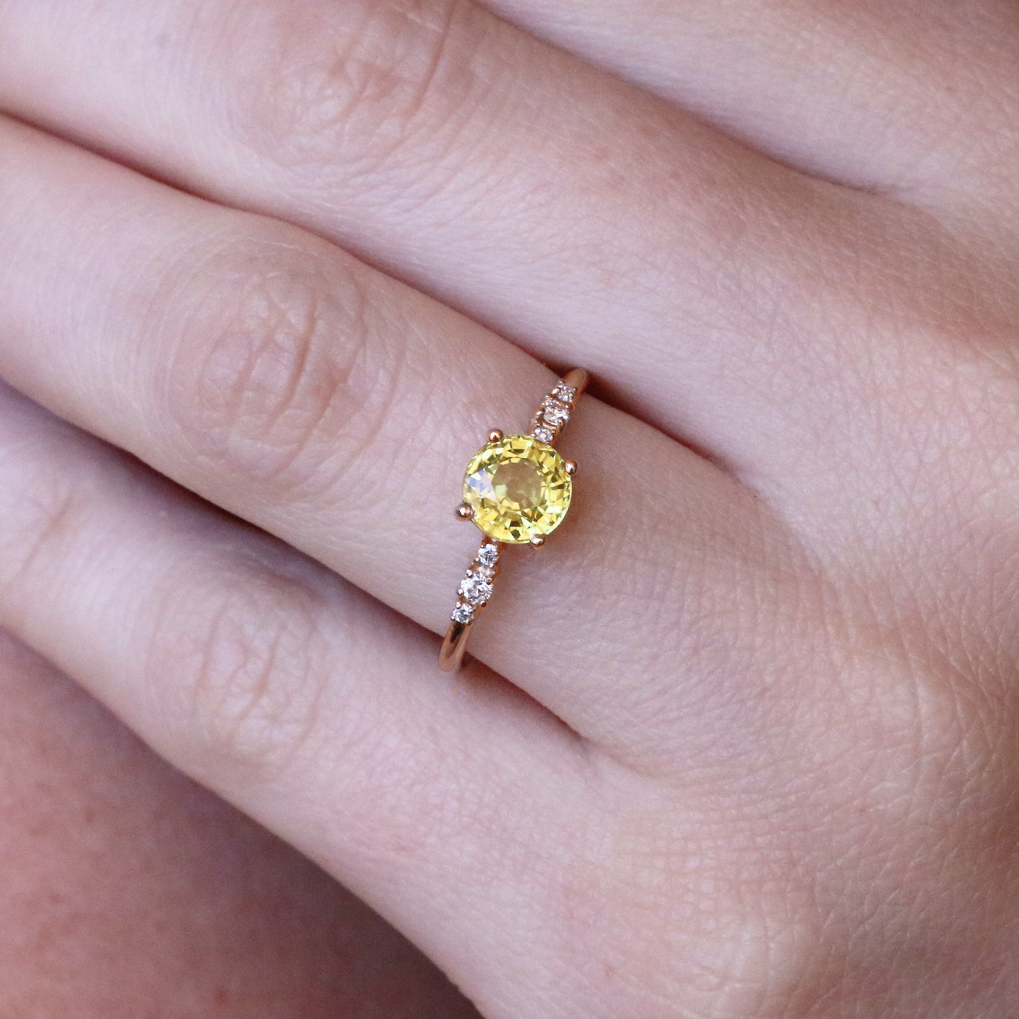 Laila | sapphire & diamonds