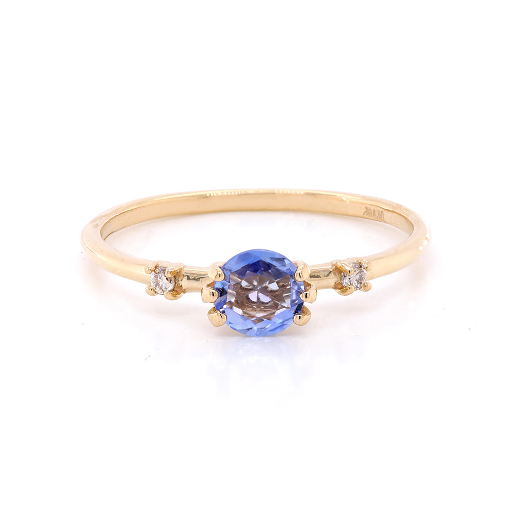 Lana II | blue sapphire & diamonds – HLSK