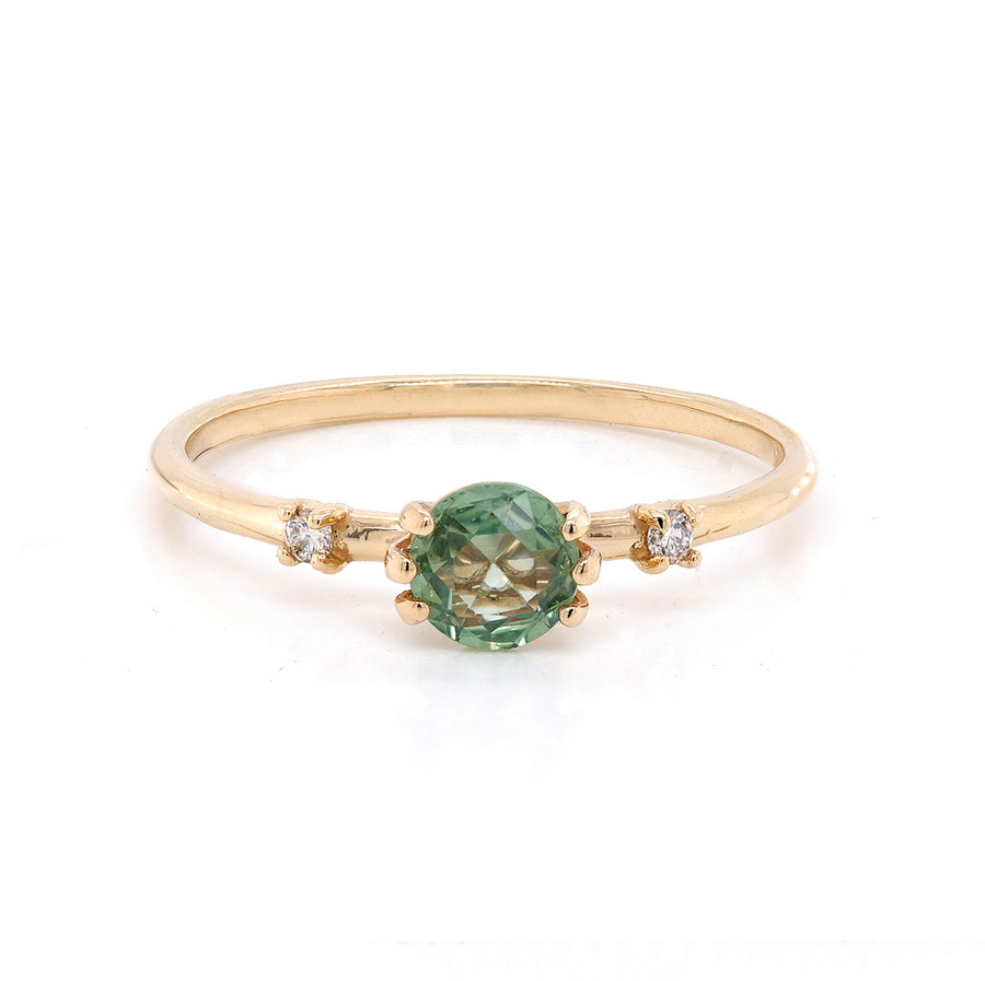 Lana II | green sapphire & diamonds