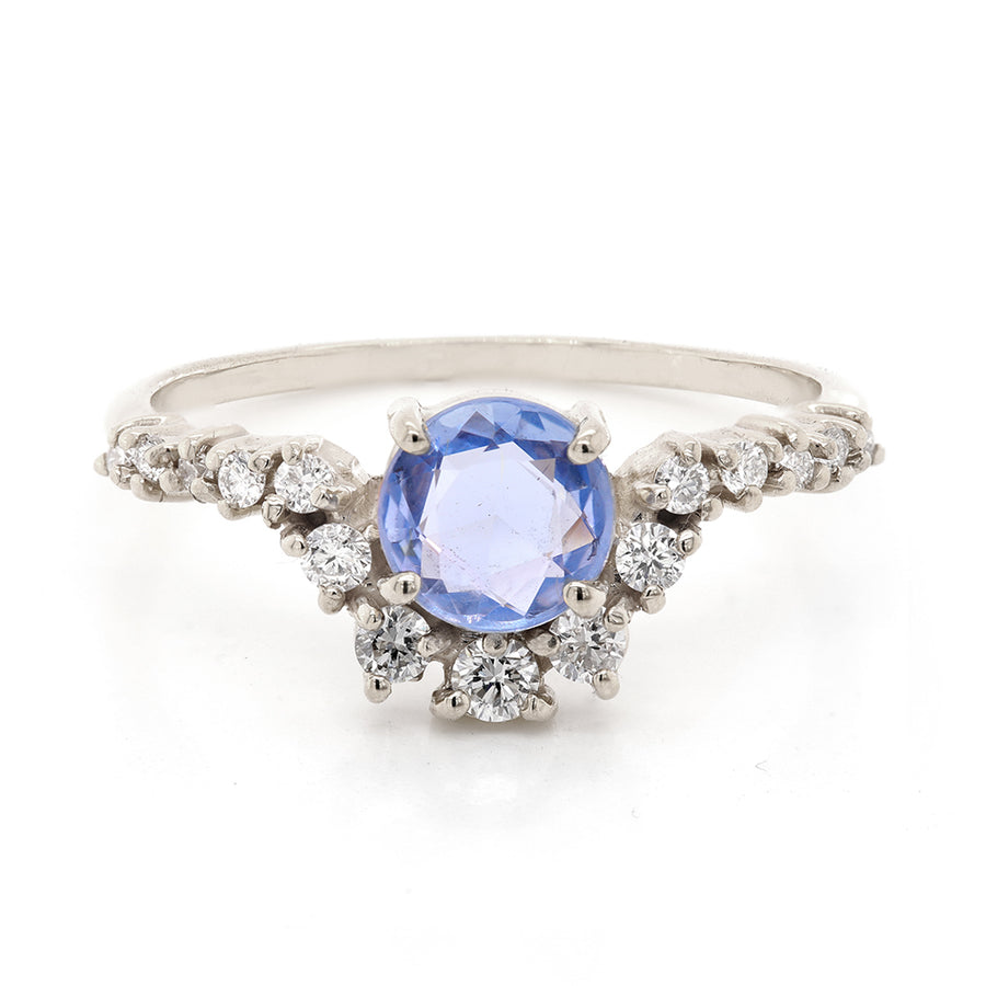 Genevieve | blue sapphire & diamonds