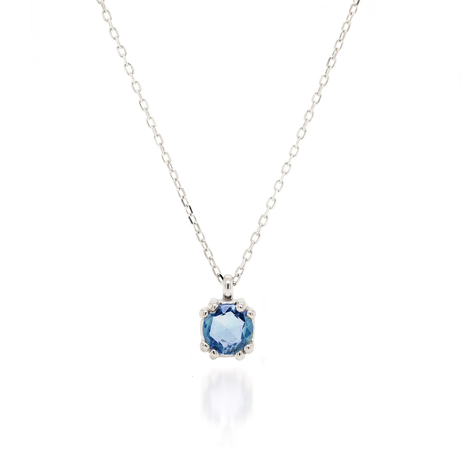 Venus necklace | blue sapphire