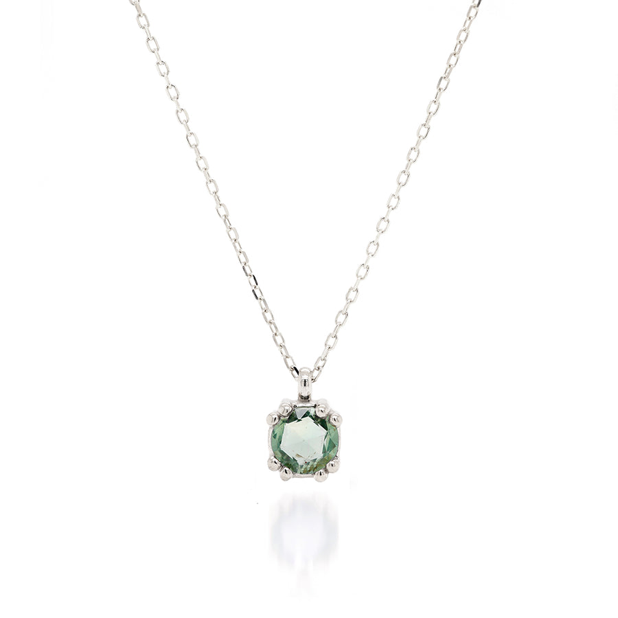 Venus necklace | green sapphire