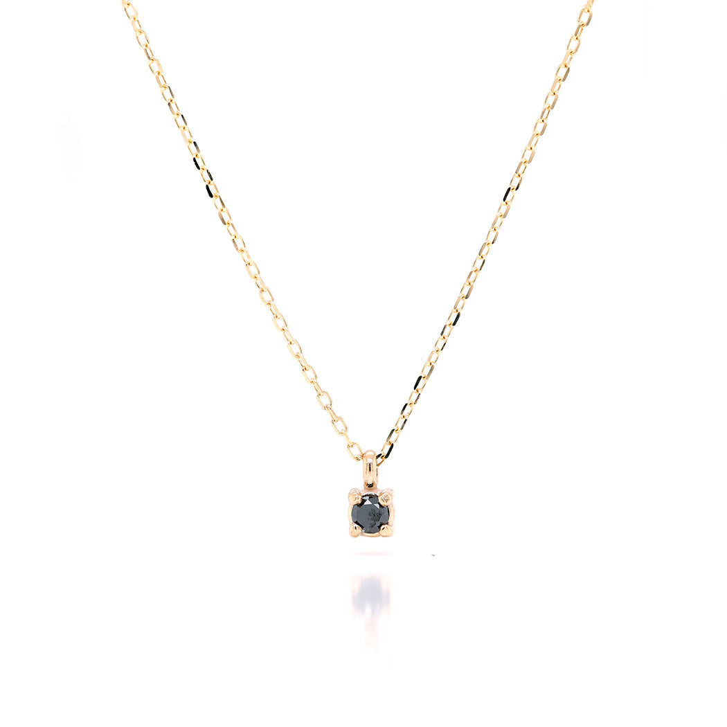 Faye necklace II | black diamond