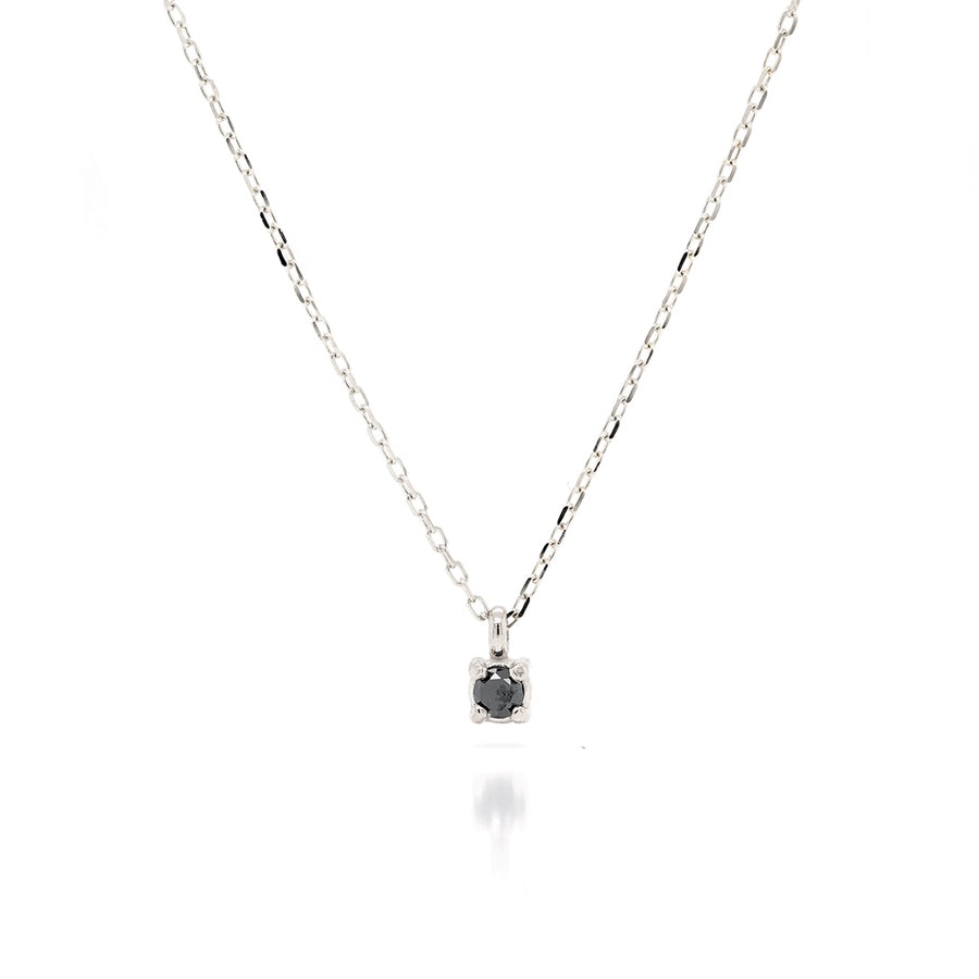 Faye necklace | black diamond